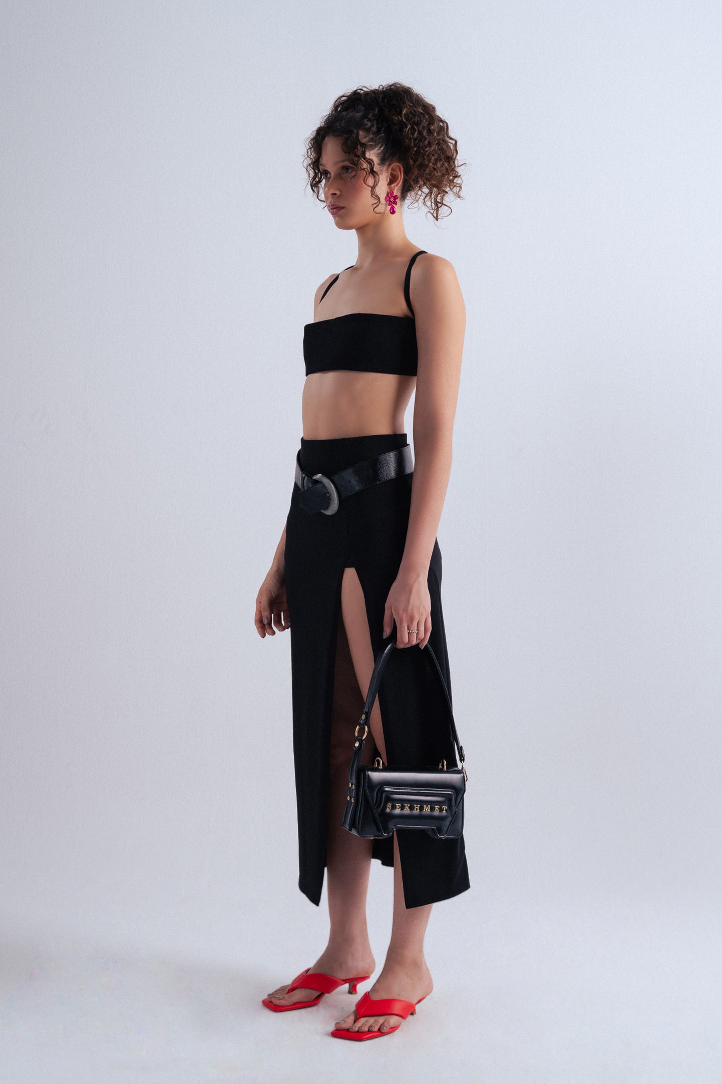 The Black In Gold Warefare Shoulder Bag